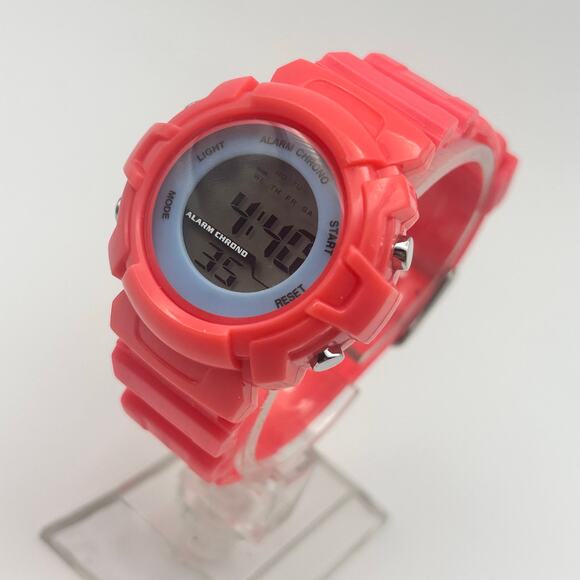 Xhilaration Pink Women’s Digital Watch – Stainless Steel 35mm – NWT - Picture 3 of 8